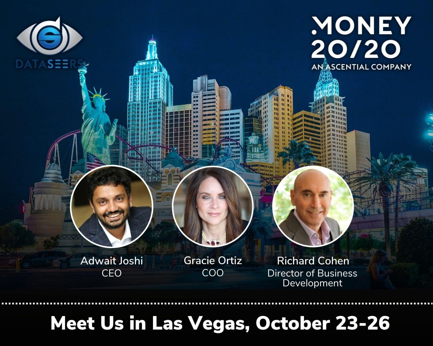 Let's Meet in Las Vegas During Money 2020 DataSeers